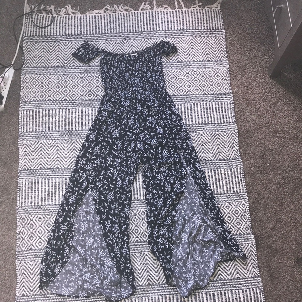 Floral print romper